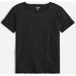 J. Crew Black Short Sleeve Tee
